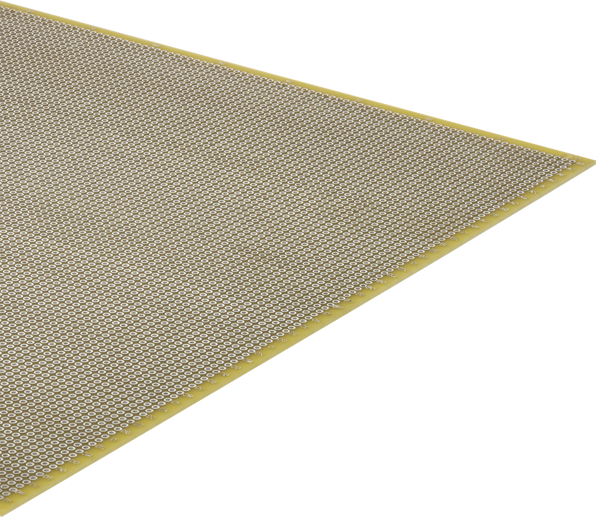 Kullanıma Hazır Devre Kartı, Delikli Ped Bağlantısı için Lehim, 18“ Uzunluk x 10-1/2” Genişlik