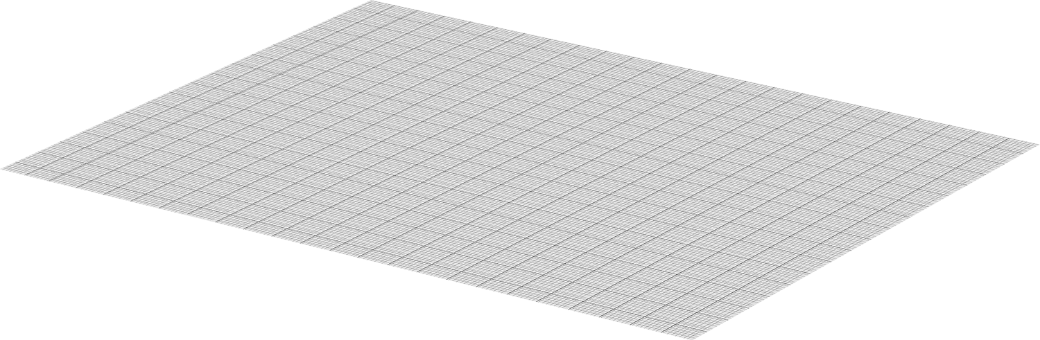 Şeffaf Çizim Kağıdı, 1/8" Izgara, Arch C Boyutu