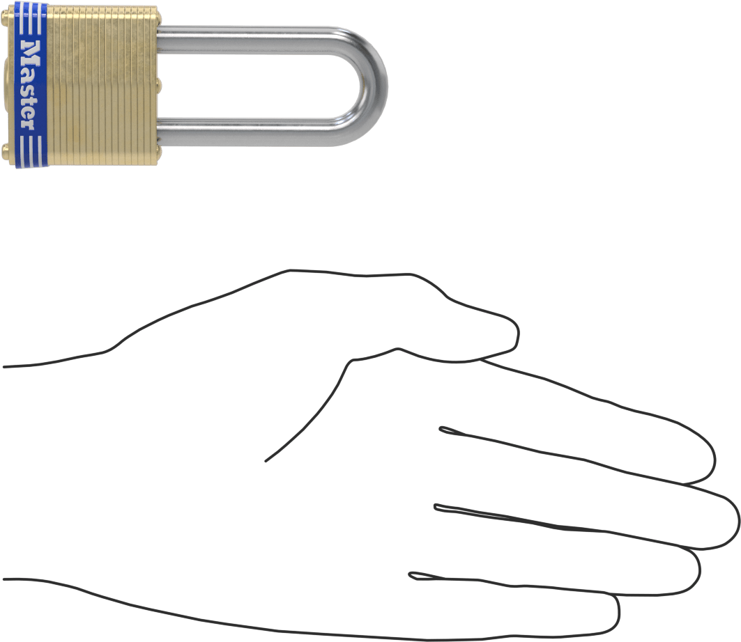 Lamine Pirinç Gövdeli Hava Koşullarına Dayanıklı Asma Kilit, Master Lock 4 Ekstra Boşluklu Eş Anahtarlı