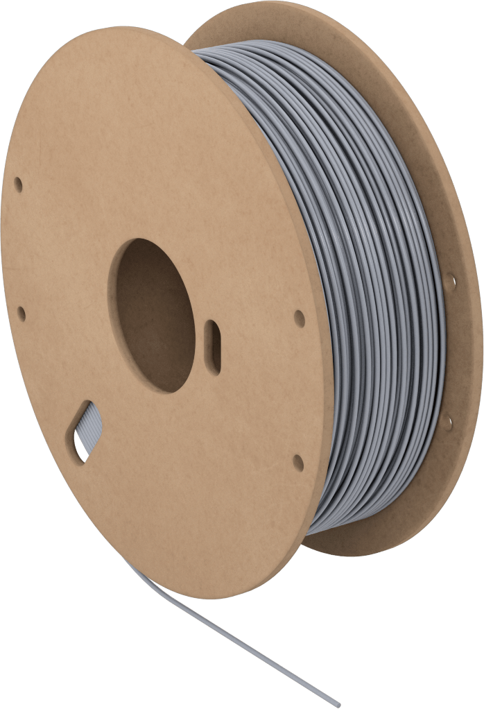3D Yazıcı Filamenti, Pla, Opak Gri, 1,75 mm Çap, 1000 G