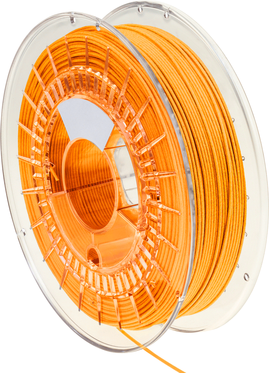 3D Yazıcı Filamenti, Pla, Opak Turuncu, 1,75 mm Çap, 1000 G