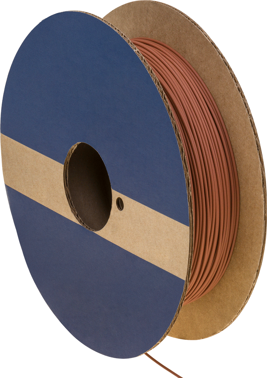 3D Yazıcı Filamenti, Bakır Dolgulu Pla, Opak Bronz, 1,75 mm Çap, 500 G