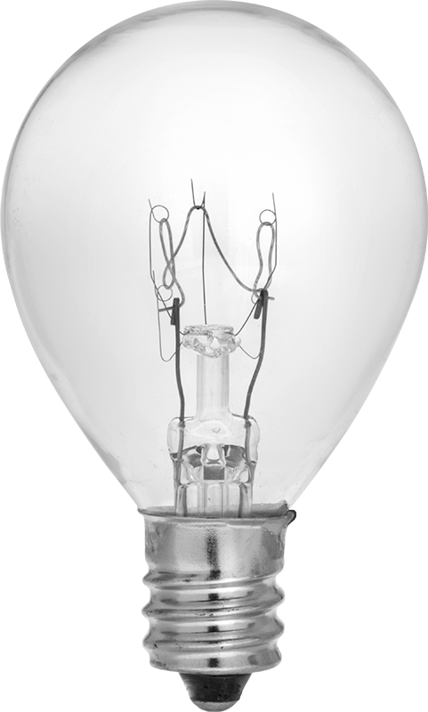 Ampul, S11, Şamdan Tabanı, 120V, 25W, Akkor