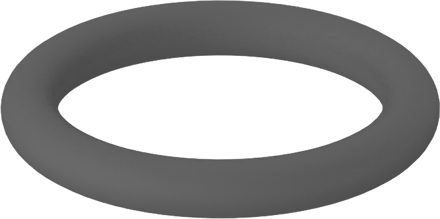 Metal Dedektörü Sınıfı Floroelastomer O-Ring, Kimyasal Dayanıklı, 1/8 Kesirli Genişlik, Dash No. 211