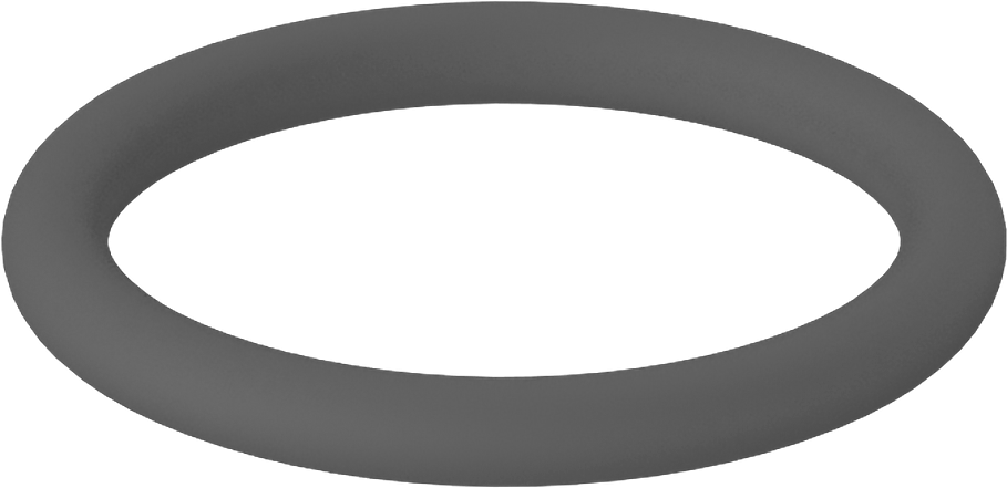 Metal Dedektörü Sınıfı Floroelastomer O-Ring, Kimyasal Dayanıklı, 1/8 Kesirli Genişlik, Dash No. 215