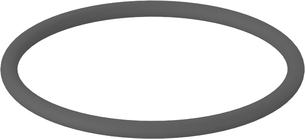 Metal Dedektörü Sınıfı Floroelastomer O-Ring, Kimyasal Dayanıklı, 1/8 Kesirli Genişlik, Dash Numara 228
