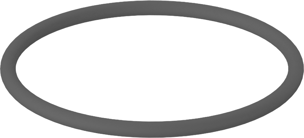 Metal Dedektörü Sınıfı Floroelastomer O-Ring, Kimyasal Dayanıklı, 1/8 Kesirli Genişlik, Dash No. 230