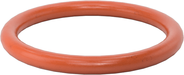 Metal ve X-Ray ile Algılanabilir Silikon O-Ringler, Yüksek Sıcaklık, 1/16 Kesirli Genişlik, Dash Numarası 016