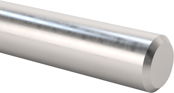 Döner Mil, 12L14 Karbon Çelik, 1/16" Çap, 36" Uzunluk