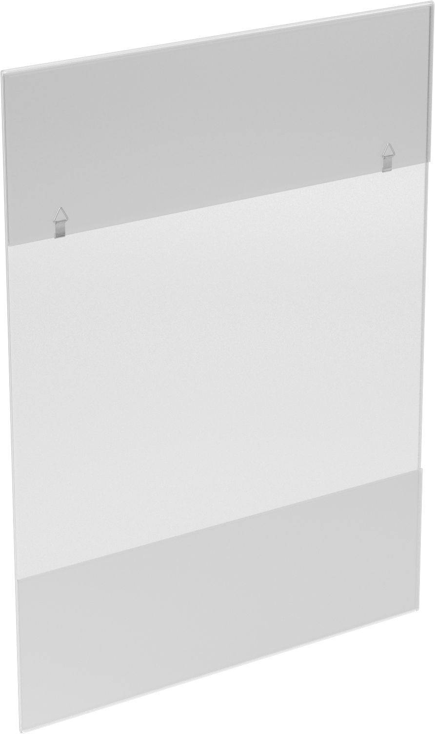 Montaj Kancalı Tabela Tutucular, 24“ yükseklik x 18” genişlik maksimum tabela için