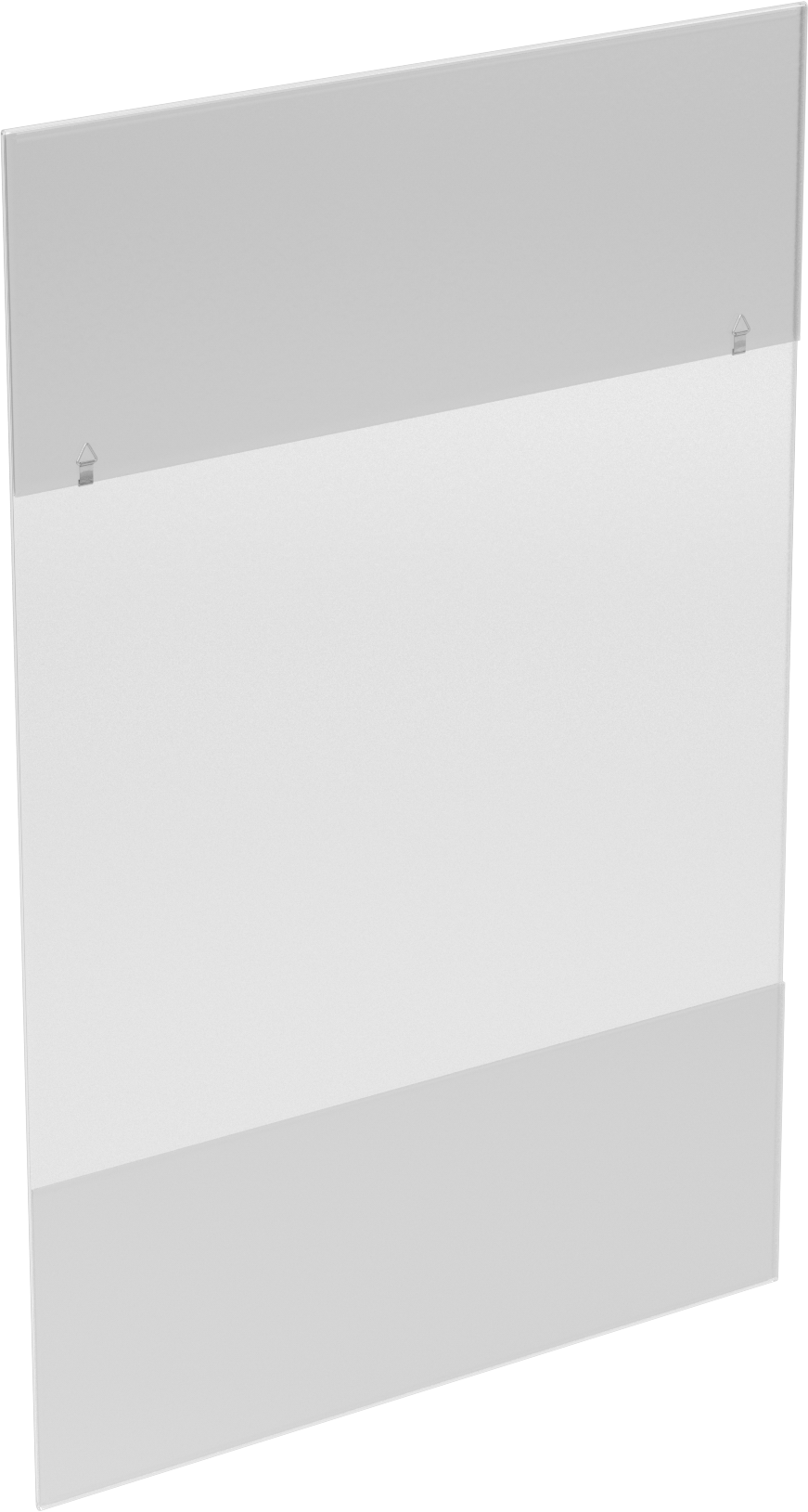 Montaj Kancalı Tabela Tutucular, 36“ Yükseklik x 24” Genişlik Maksimum Tabela için
