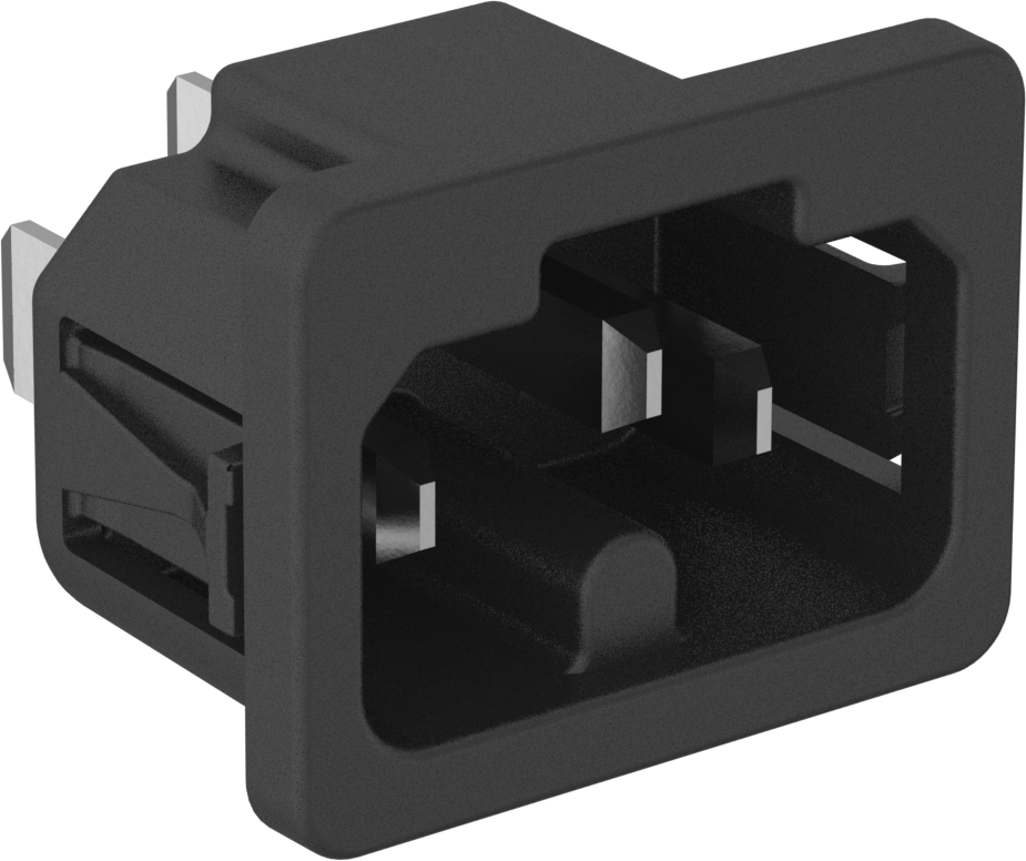 Snap-In IEC C16A Receptacle