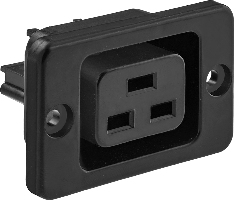 Screw-On IEC C19 Receptacle