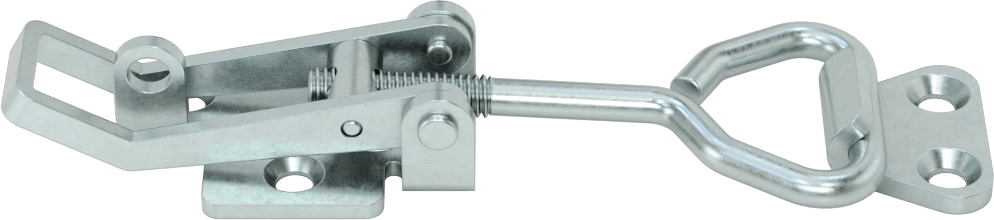 Ayarlanabilir Tutamaklı Çekme Mandalı, Çinko Kaplı Çelik, 5-3/8“ Uzunluk x 1-5/16” Genişlik