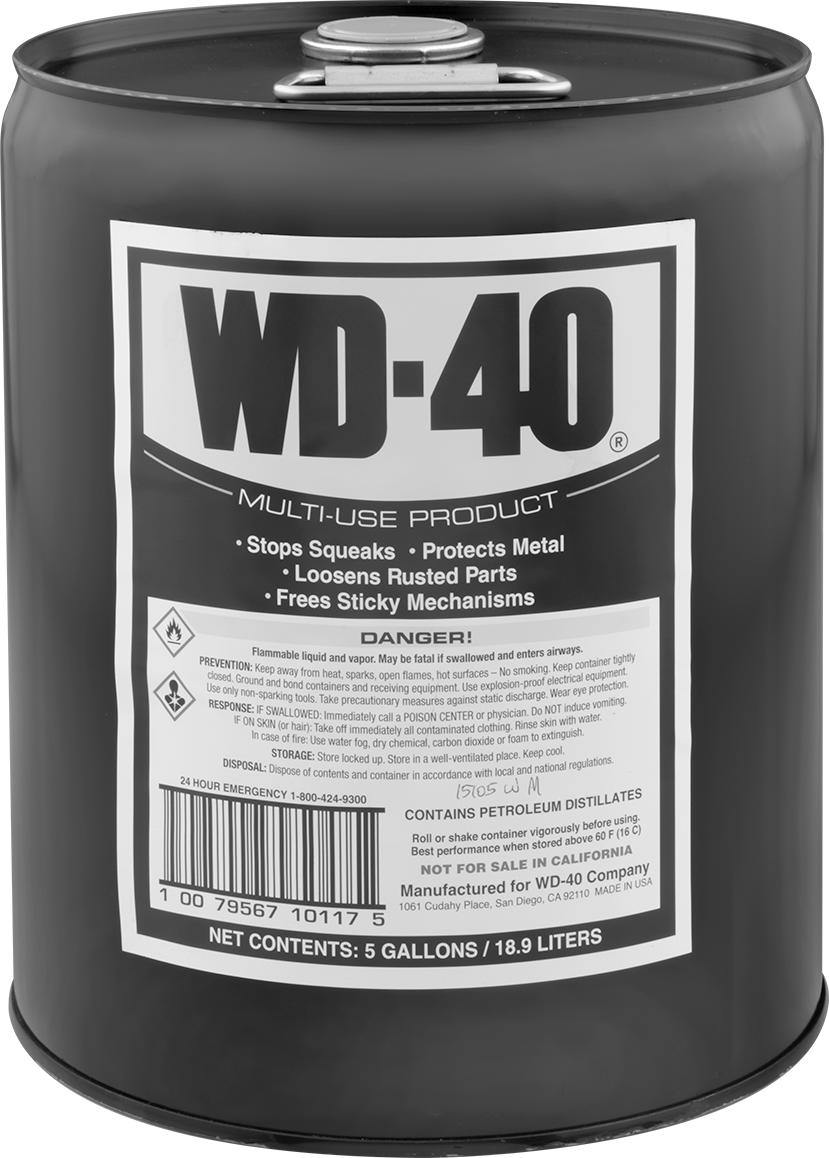 Penetran Yağlayıcı, WD-40, 5 Galon Varil