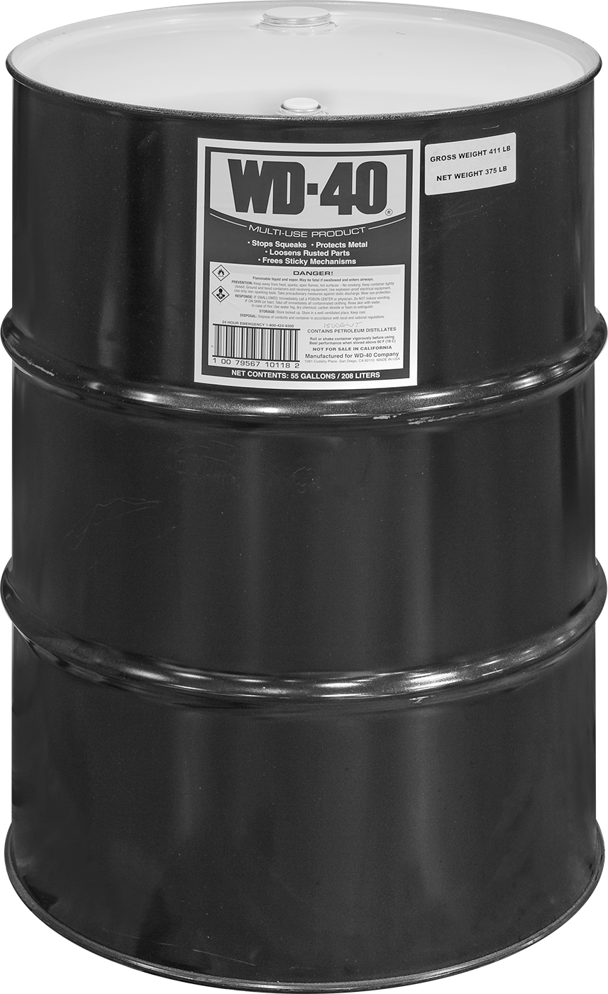 Penetran Yağlayıcı, WD-40, 55 Galonluk Varil