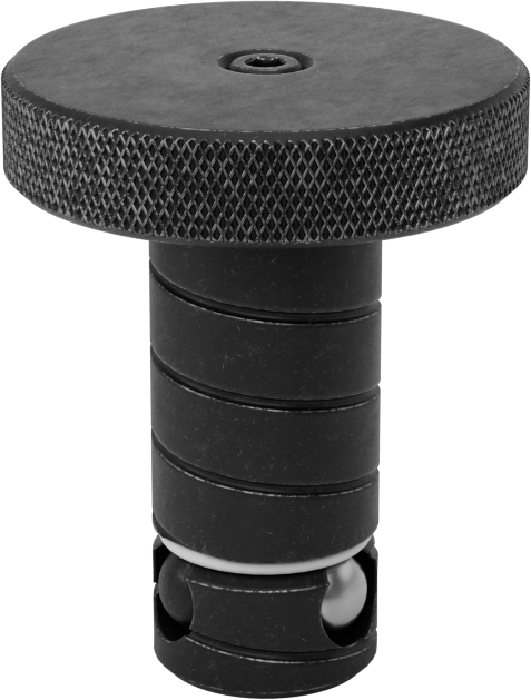 1 inç Kalınlık için Kelepçe, 20 mm Çap x 1,780" Uzunluklu Şaftlı Top Kilitli Hızlı Değiştirilebilir Fikstür