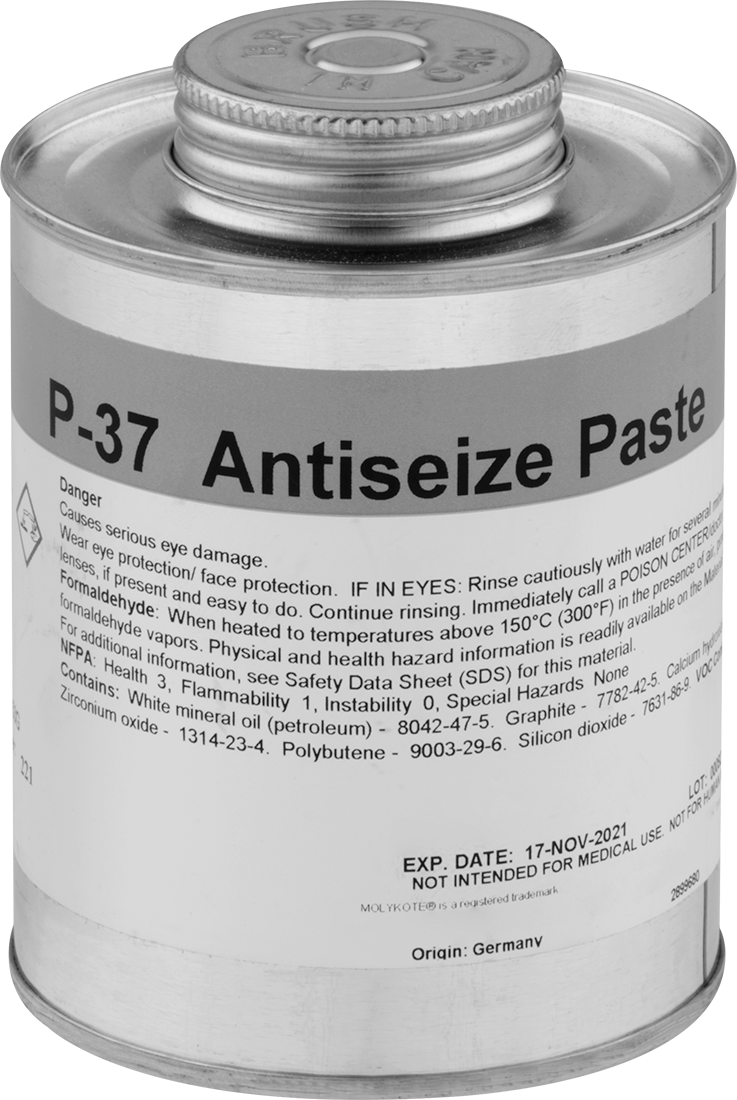Dupont Antiseize Yağlayıcı, Molykote P-37, Metal İçermez, 1 lbs. Aplikatör Kapaklı Kutu