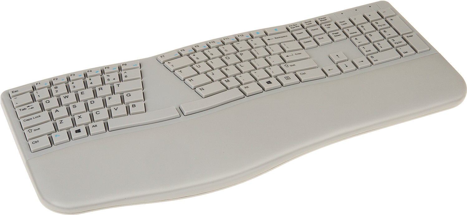 Ergonomic Keyboard (Gray)
