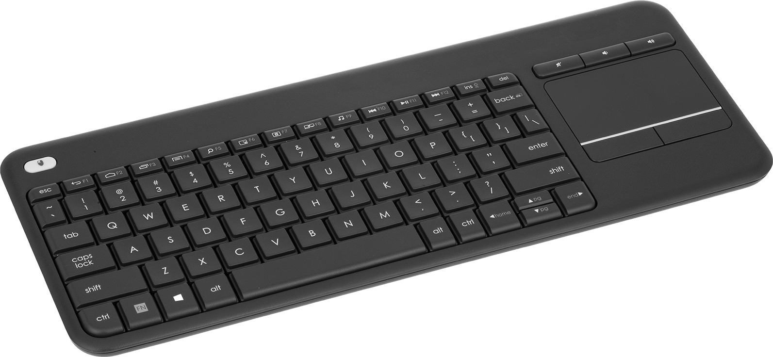 Standard Keyboard with Integrated Trackpad