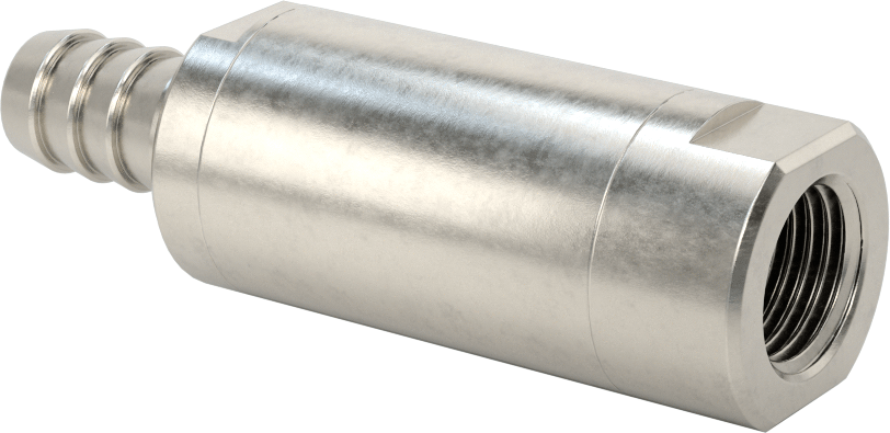 Dikenli Bağlantı Parçalı Ağır Hizmet Tipi Çek Valf, 1/2“ NPT Dişi Giriş x 1/2” Dikenli Erkek Çıkış