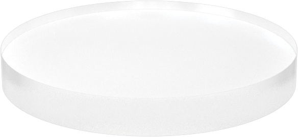 Ultra Yüksek Sıcaklık Kuvars Cam, 1/2" Çap, 1/16" Uzunluk