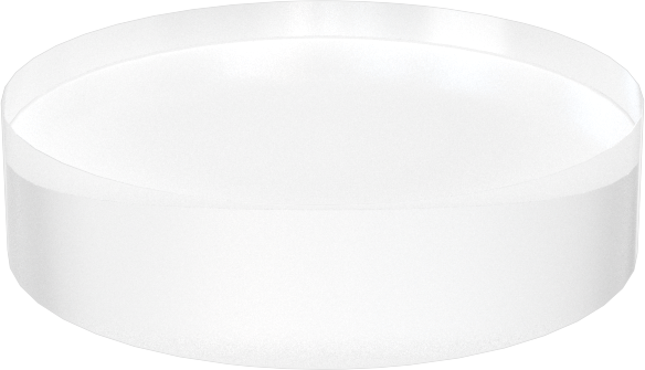 Ultra Yüksek Sıcaklık Kuvars Cam, 1/2" Çap, 1/8" Uzunluk