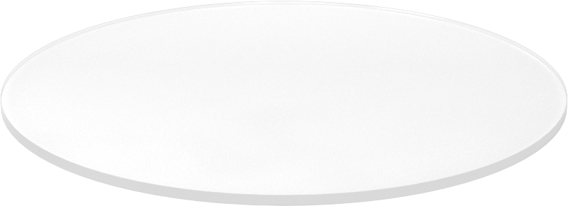Ultra Yüksek Sıcaklık Kuvars Cam, 3-1/2" Çap, 1/16" Uzunluk