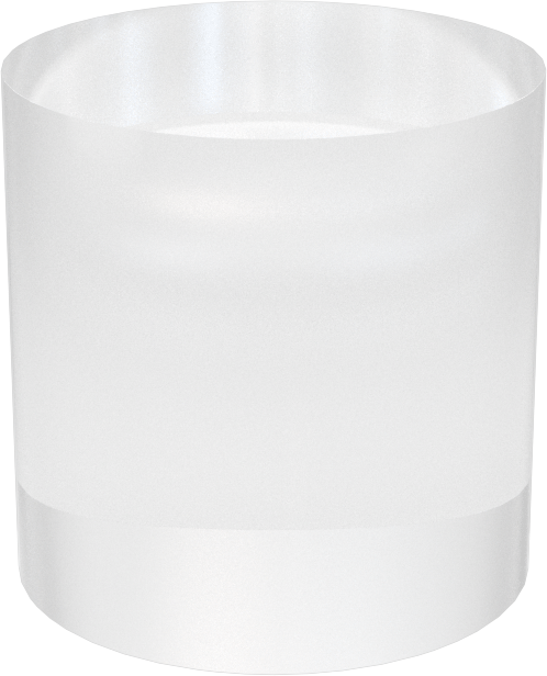 Ultra Yüksek Sıcaklık Kuvars Cam, 1/2" Çap, 1/2" Uzunluk