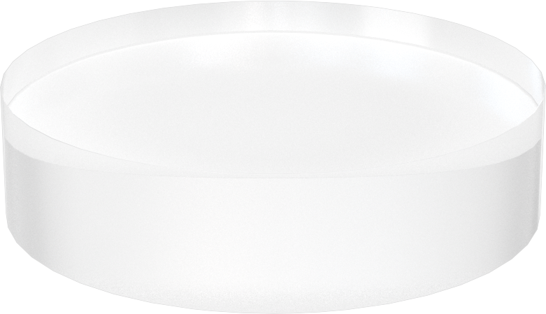 Ultra Yüksek Sıcaklık Kuvars Cam, 3" Çap, 3/4" Uzunluk