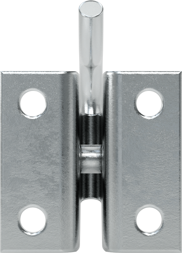 Ağır Hizmet Tipi Asma Kancası, Duvara Montaj, 1-3/4“ Genişlik x 1-3/4” Yükseklik x 4" Derinlik Toplam
