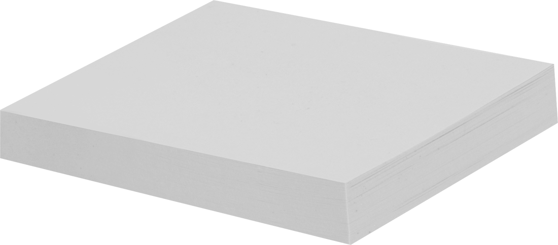 Yapışkan Notlar, Boş, 3“ Genişlik x 3” Uzunluk, Sarı, Mavi, Yeşil, Turuncu, Mor ve Kırmızı