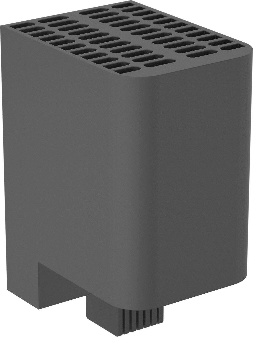 DIN Ray Muhafaza Alan Isıtıcısı, 77°F Ayar, 120-240V AC, 340 Btu