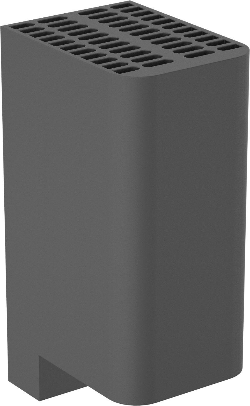 DIN Ray Muhafaza Alan Isıtıcısı, Kapalı, 120-240V AC, 500 Btu/hr.