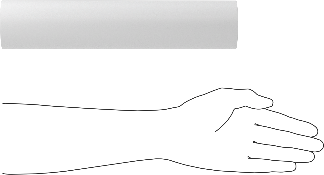 Cam Dolgulu Kimyasal Dayanıklı Kaygan PTFE Tüp, 2-1/2" OD x 1-1/2" ID, 1 Ayak Uzunluğunda