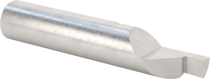 Yüz Yiv Açma Torna Takımı, 0,188" Oluk Genişliği, 3/8" Oluk Derinliği, 3/4" Şaft Çapı
