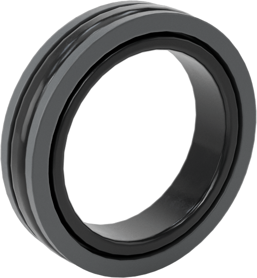 O-Ring Yivleri için Piston Contası, Buna-N Kauçuk, 7/8" Dış Çap