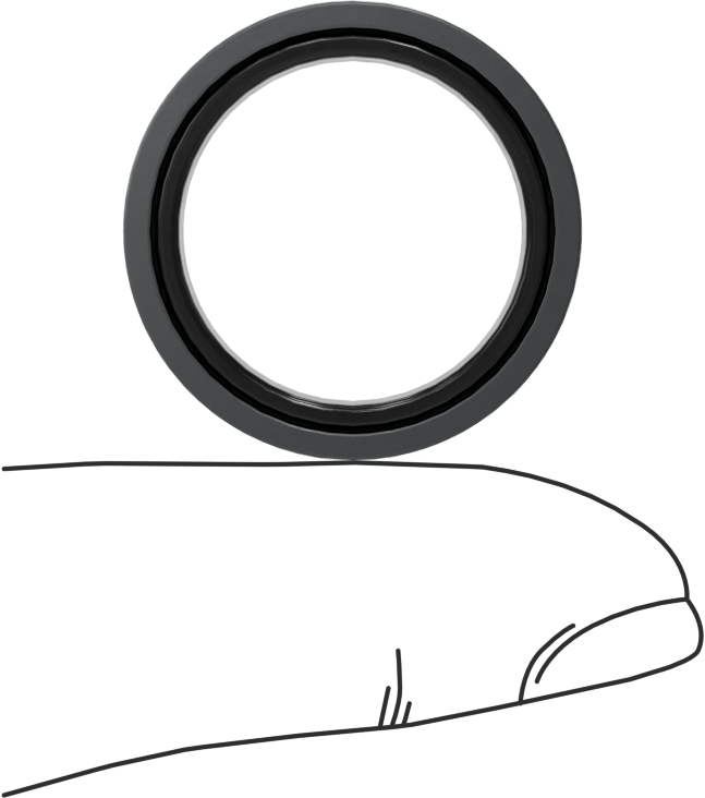 O-Ring Yivleri için Piston Contası, 1" Delik Çapı için