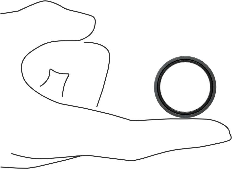 O-Ring Yivleri için Piston Contası, 1-1/4" Delik Çapı için