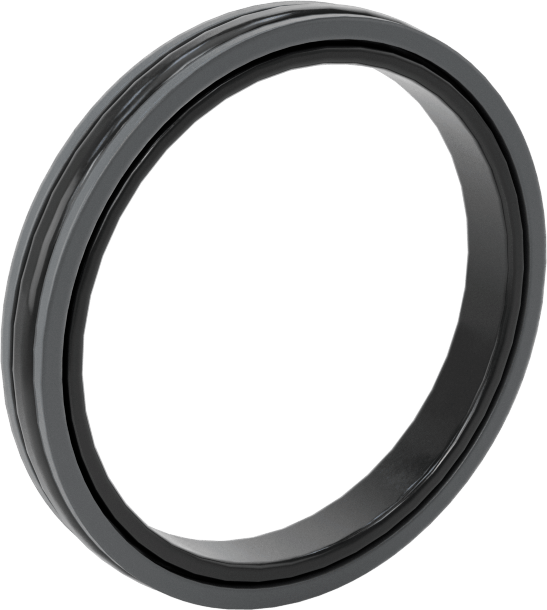 O-Ring Yivleri için Piston Contası, 1-1/2" Delik Çapı için