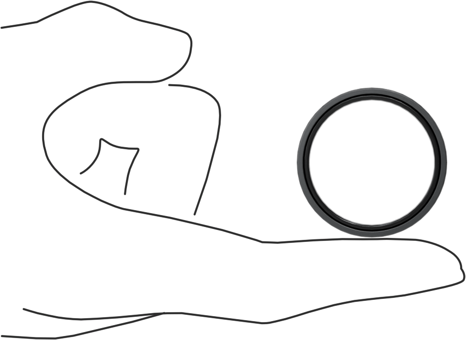 O-Ring Yivleri için Piston Contası, 1-1/2" Delik Çapı için