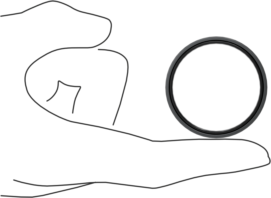 O-Ring Yivleri için Piston Contası, 1-3/4" Delik Çapı için