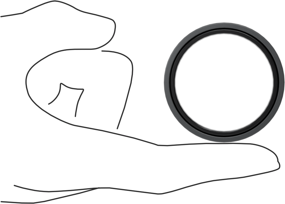 O-Ring Yivleri için Piston Contası, 2" Delik Çapı için