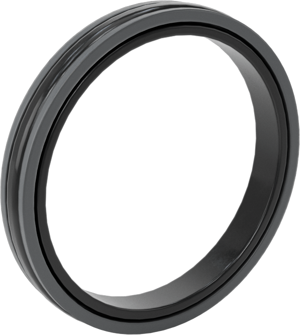 O-Ring Yivleri için Piston Contası, 2-1/4" Delik Çapı için