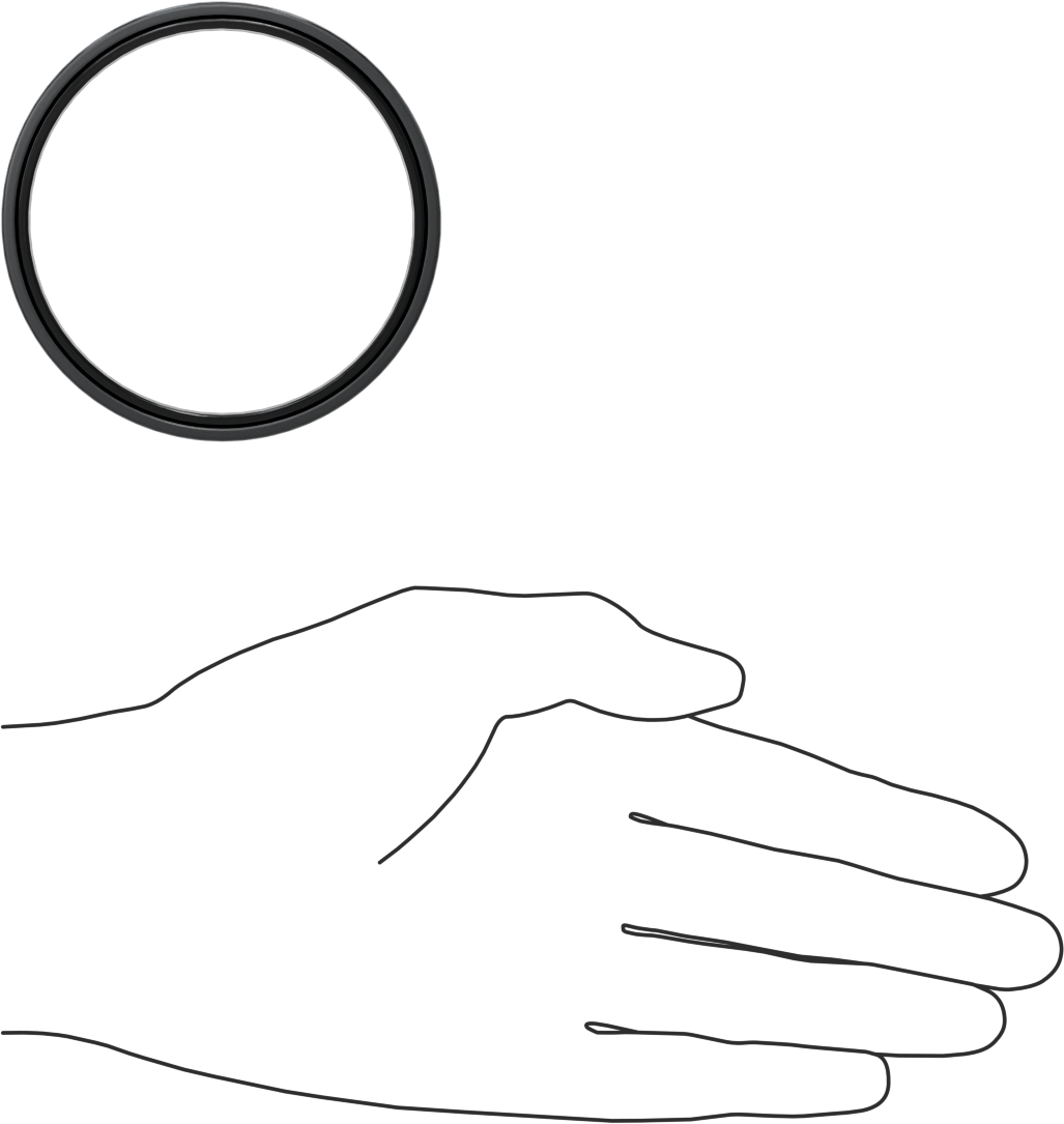 O-Ring Yivleri için Piston Contası, 3" delik çapı için