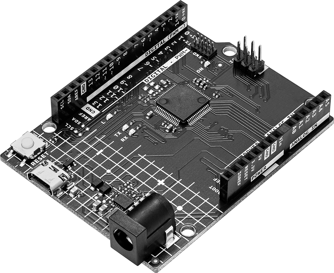 Geliştirme Kartı, Pin Başlıklı, 5V DC, Arduino Uno Minima Rev4