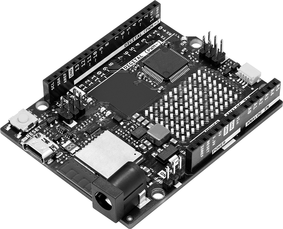 Geliştirme Kartı, Pin Başlıklı, 5V DC, Arduino Uno Wi-Fi Rev4
