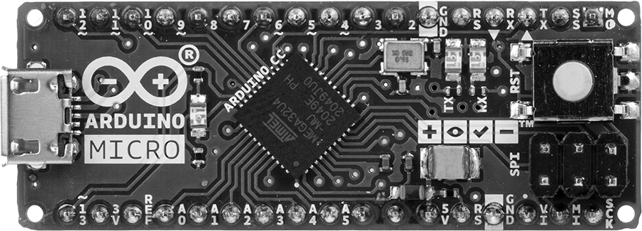 Geliştirme Kartı, Pin Başlıklı, 5V DC, Arduino Micro