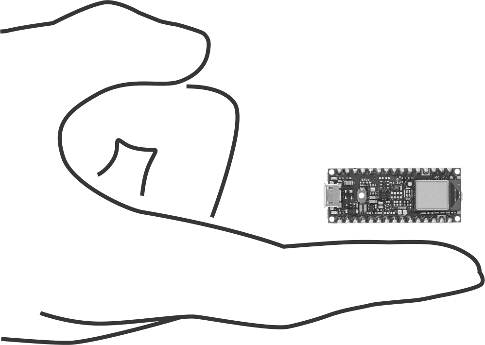 Geliştirme Kartı, Pin Başlıklı, 3.3V DC, Arduino Nano 33 Ble Rev 2
