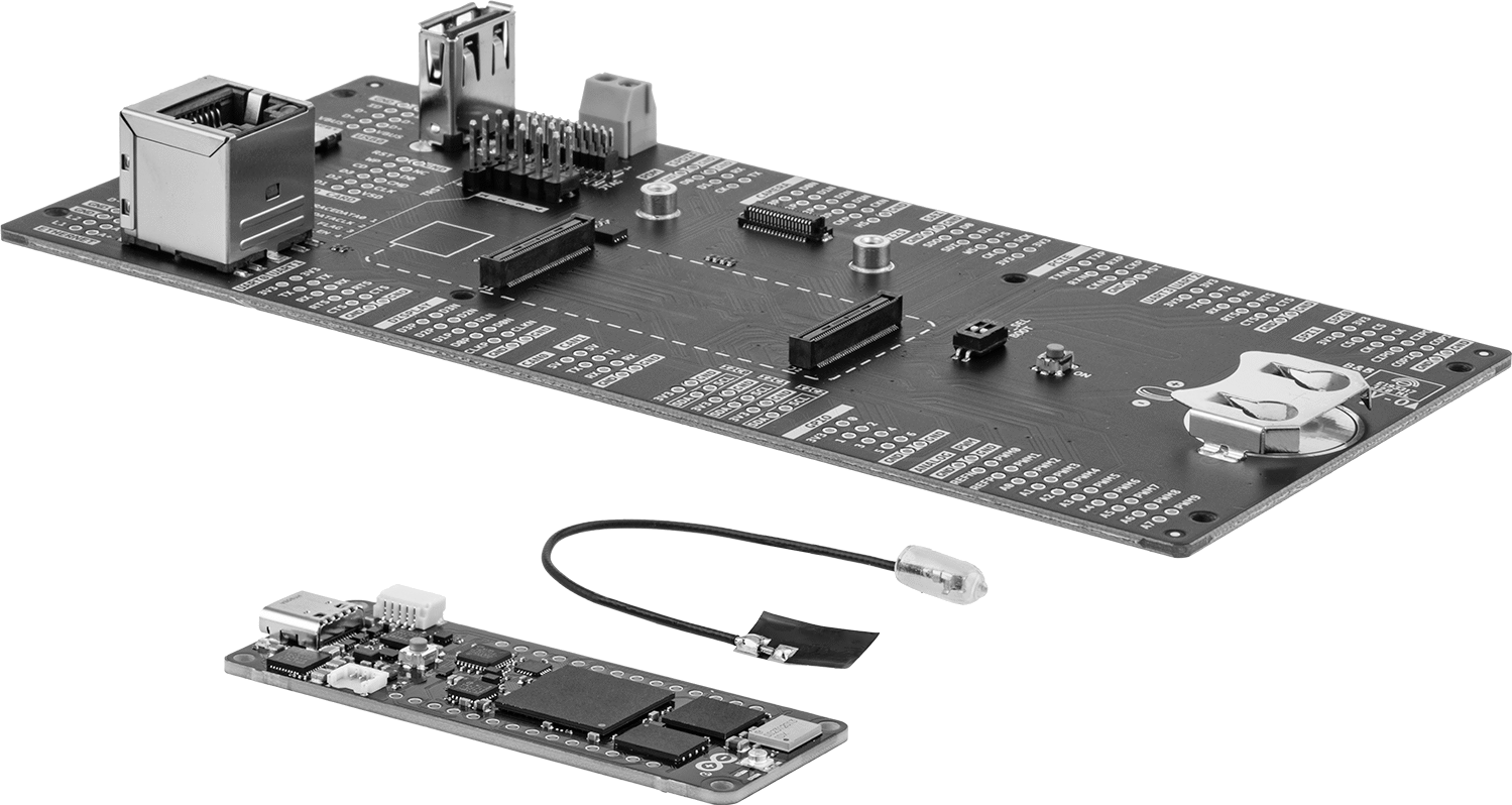 Geliştirme Kartı, Başlık olmadan Çift Çekirdekli İşlemci Arduino Portenta H7
